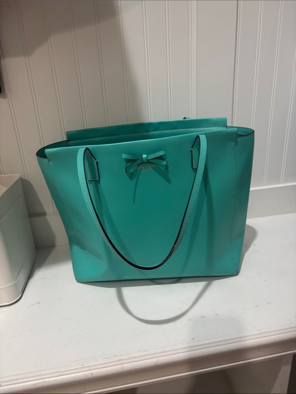 kate spade Turquoise Bow Tote Bag - Women